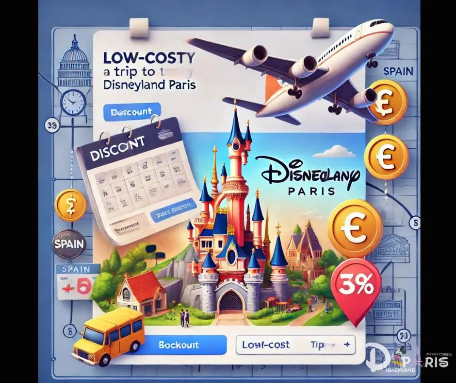 Ofertas para viajar a Disneyland París con vuelos barato