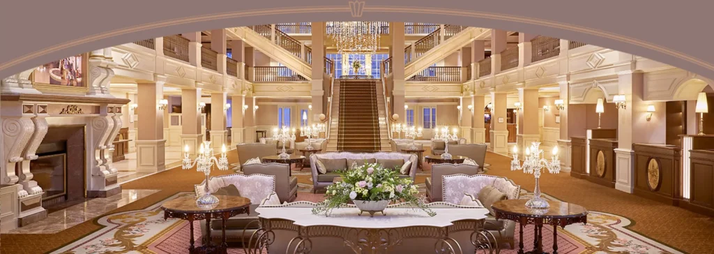 Recepción de Hotel Disneyland