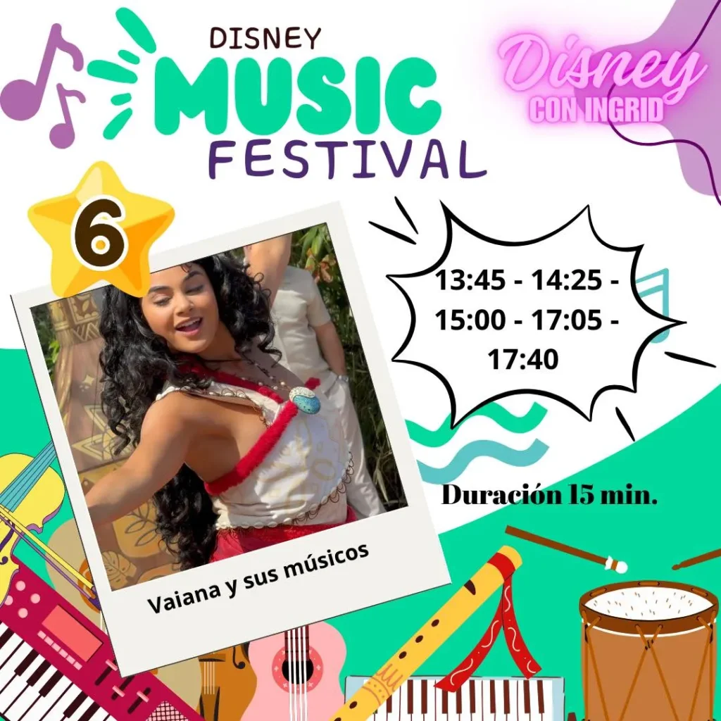Actividades Disney musical festival