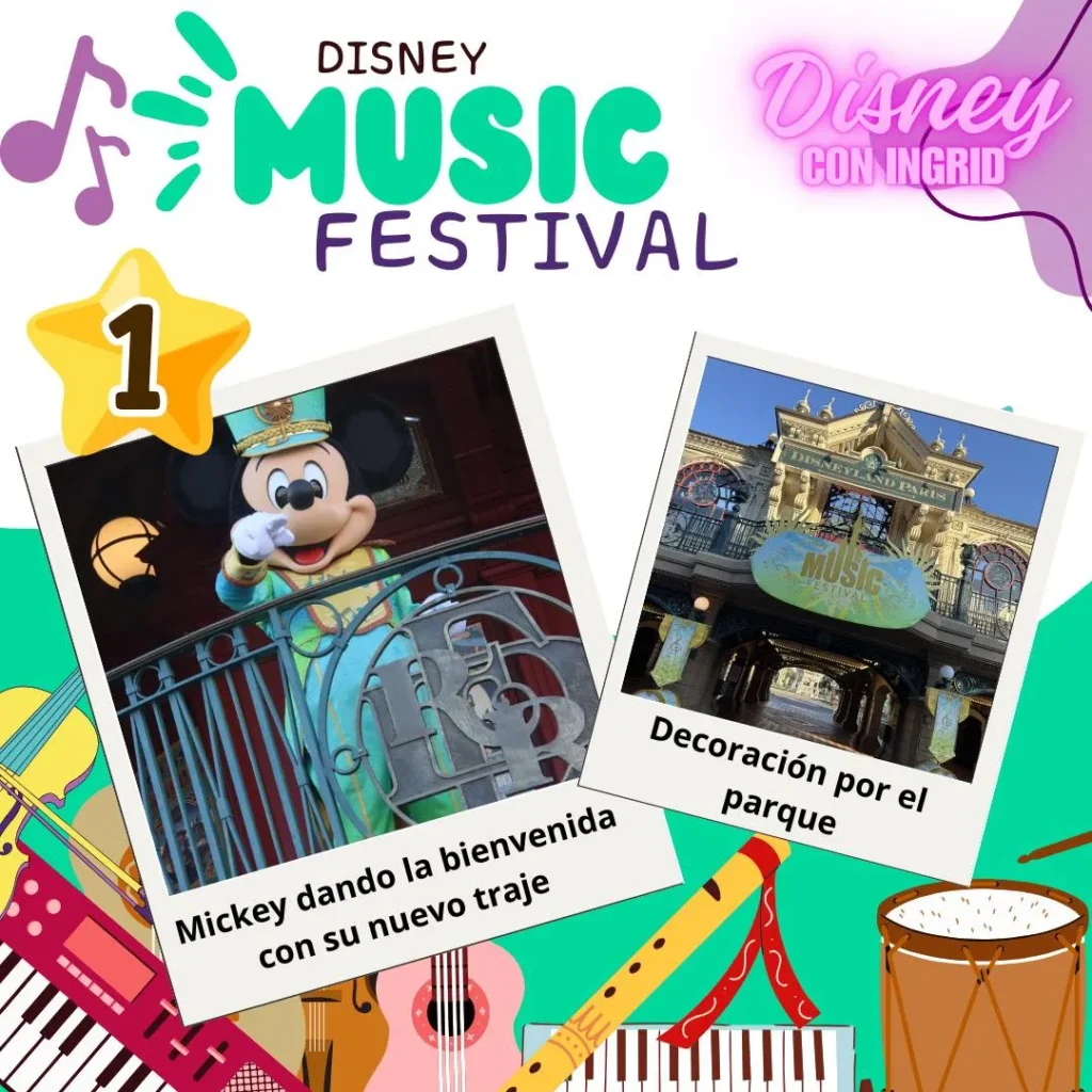 Actividades Disney musical festival