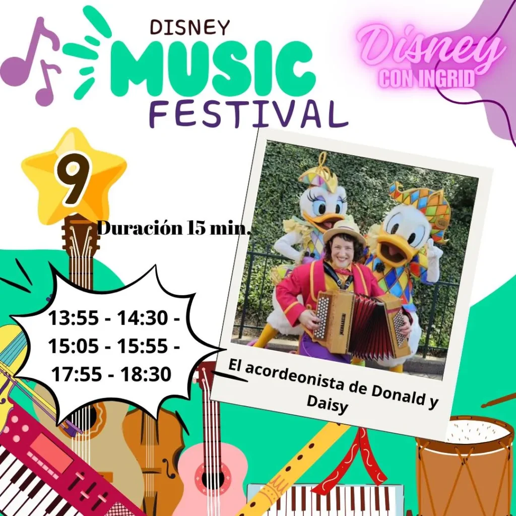 Actividades Disney musical festival