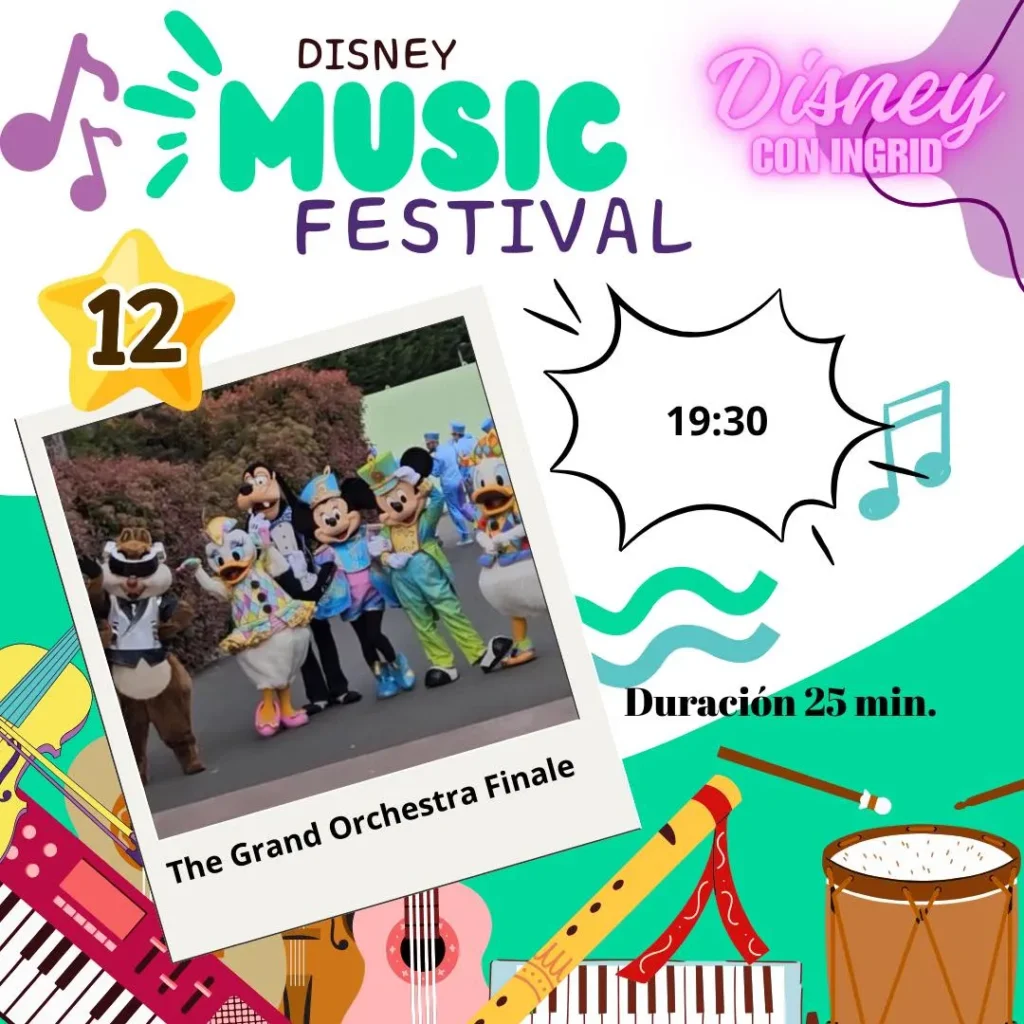 Actividades Disney musical festival