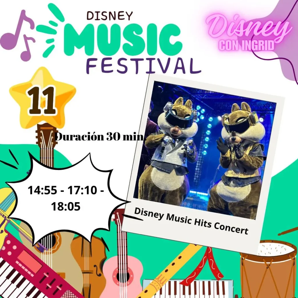 Actividades Disney musical festival