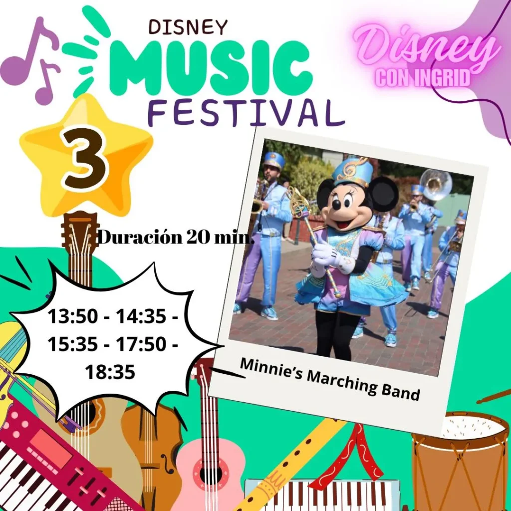 Actividades Disney musical festival