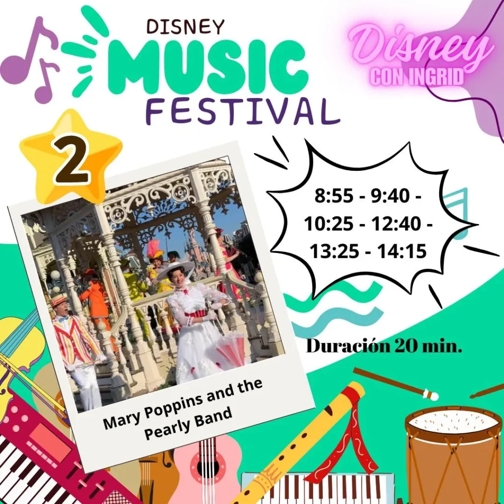 Actividades Disney musical festival