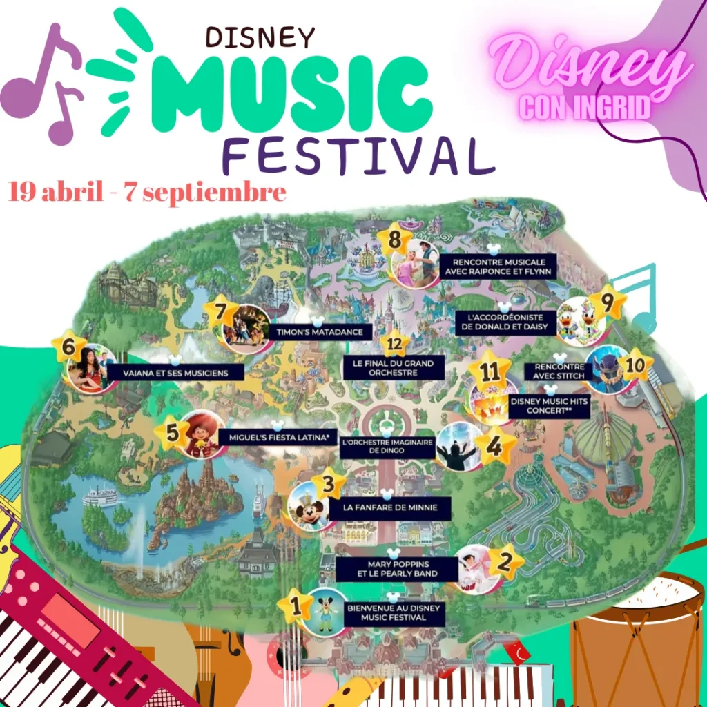Actividades Disney musical festival