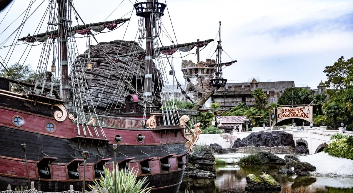 Zona de piratas en Adventureland