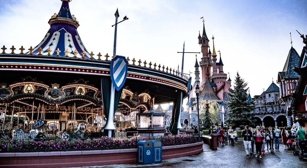 Carrousel of lancelot de Fantasyland